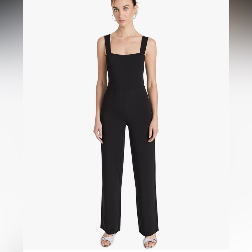 Good American Women's Luxe Suiting Column Jumpsuit size 1 or size Small - Picture 2 of 12